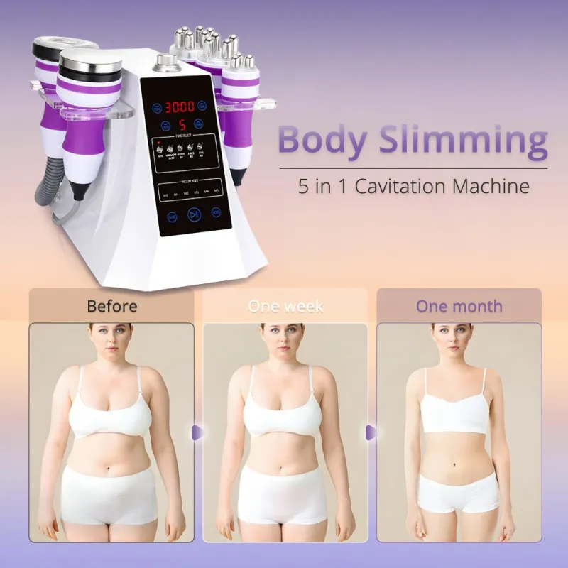 5 in 1 40K Ultrasonic Cavitation Beauty Machine